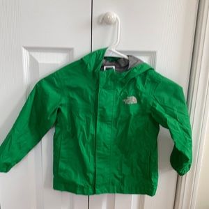 The North Face rain jacket